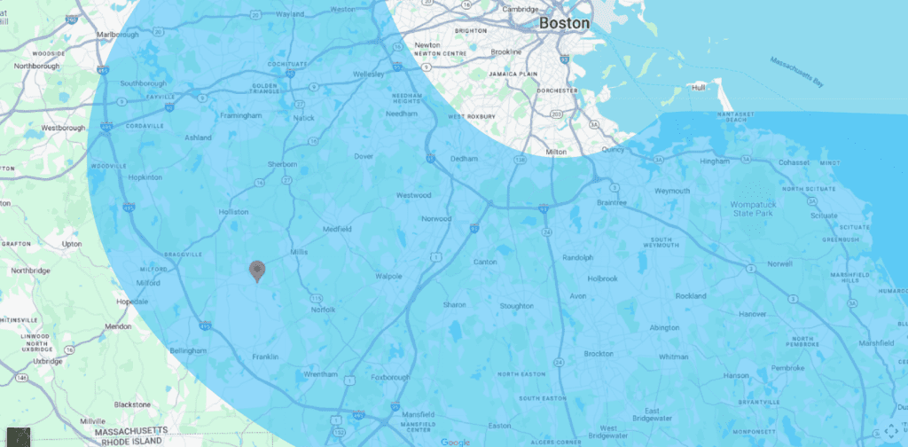 Top Notch HVAC Company Service Area 1